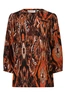 SoSoire dames blouse 3/4 mouw